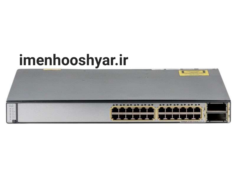 سوییچ۳۷۵۰سیسکو ۲۴ پورت ۱۰۰۰ 3750cisco لایه ۳